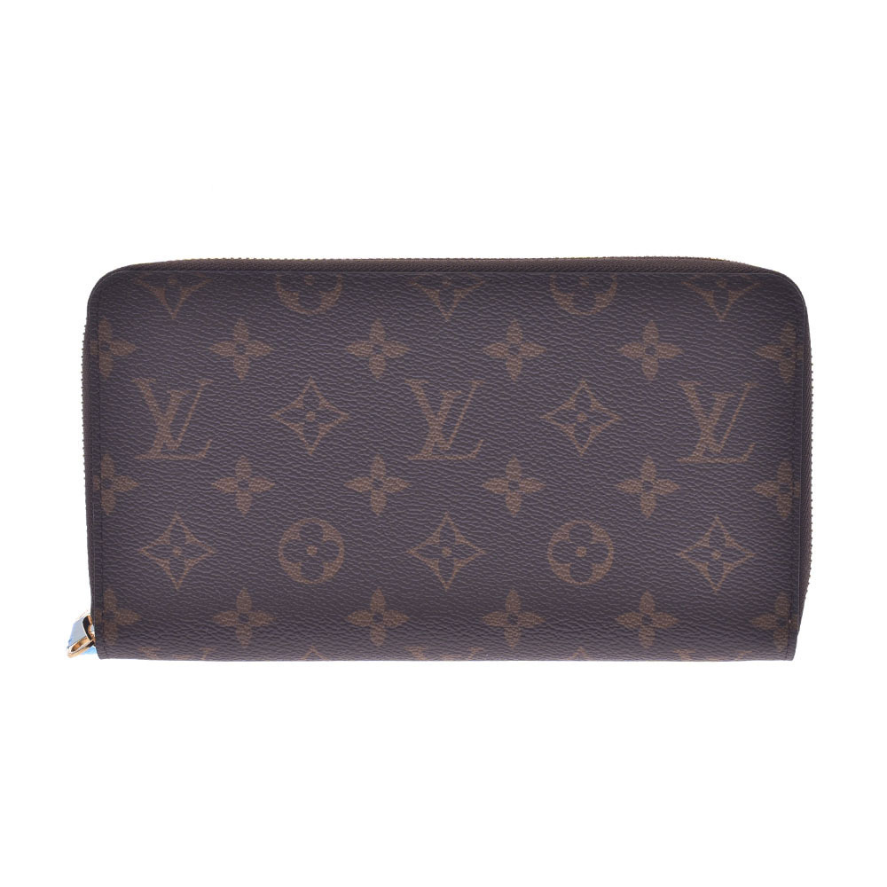 Louis Vuitton Monogram Zippy Organizer Brown Canvas Long Wallet